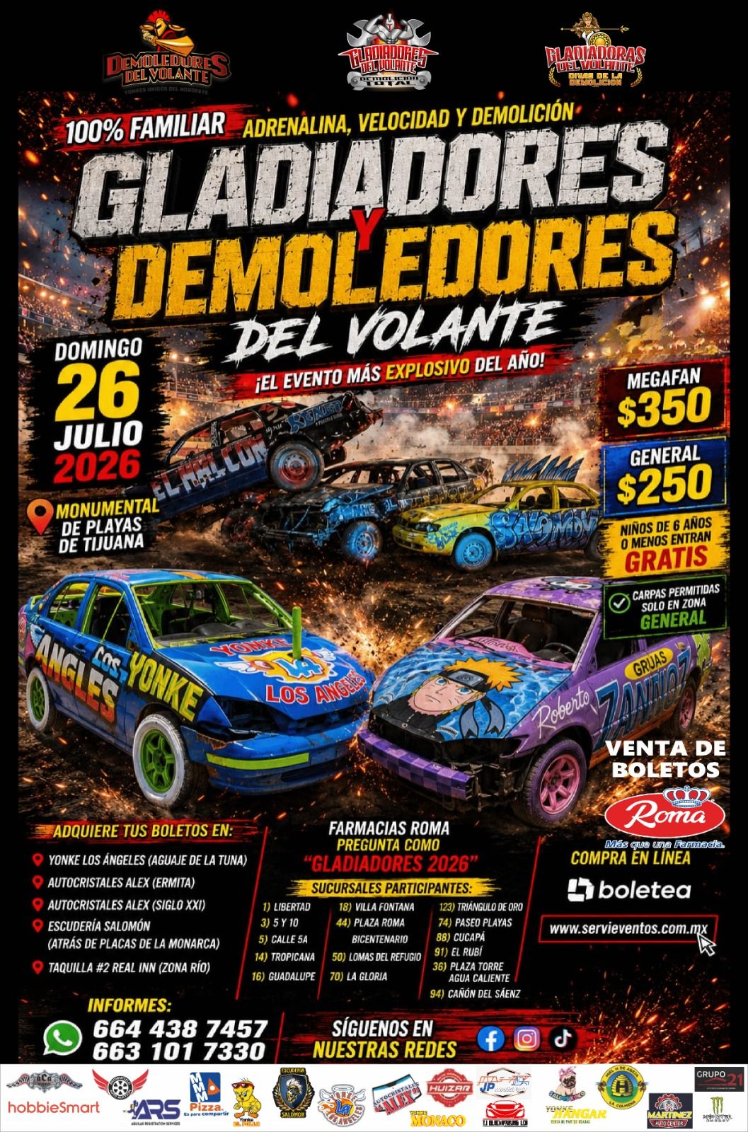 gladiadores del volante car rally
